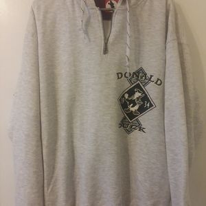 Walt Disney Mickey, Inc Vintage Donald Duck Hoodie